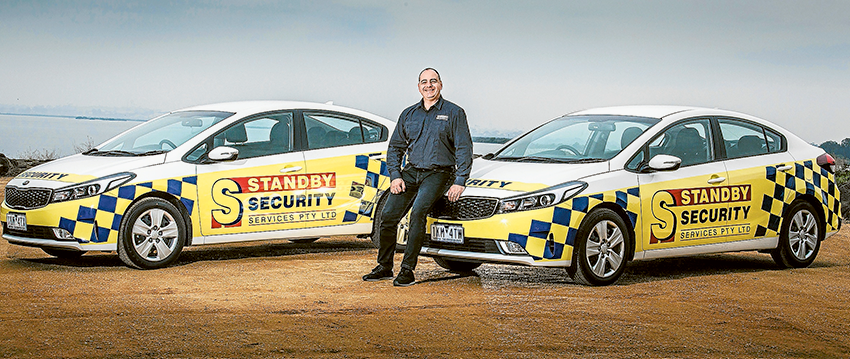 KEEPING YOU SAFE AND SECURE… Standby Security managing director, Angelo Kakouros can help ensure you'll have proactive and reactive security measures in place for the time when you need it most. Photo: Supplied.