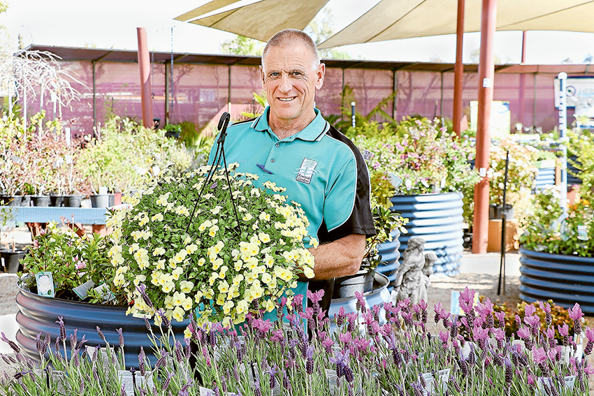 EXPLORE EMERALD BANK AND THE MARKETS… The Village Market at Emerald Bank and the Shepparton Farmer’s Market run on the first Sunday of each month from 9am to 1pm. Talk to Riverside Gardens co-owner, Larry Smith about the perfect plants for your garden. Photo: Katelyn Morse.
