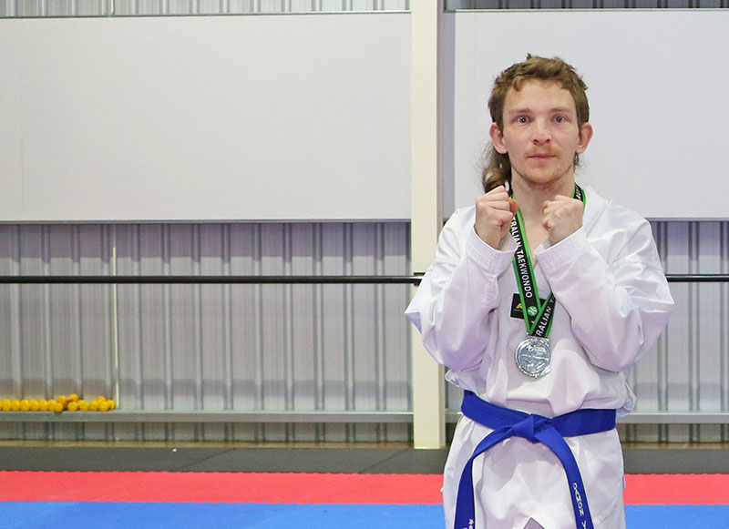 AN EXCITING NOMINATION… Local resident, Damon Vasterink has been nominated for the My Sport Live Male Sportsperson of the Year award . Photo: Katelyn Morse.