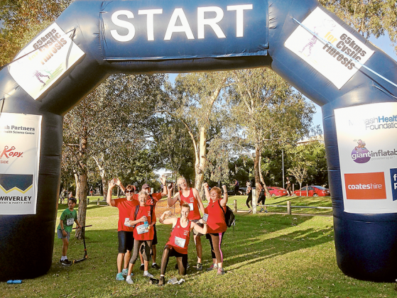 BRAVE FAMILY… From left, Kira Benning, 12, Lisa Benning and Jackson Benning, 14, are the inspirational family Shepparton locals will be assisting to raise money for via the Monash Health Foundation’s events for Cystic Fibrosis. Photo: Supplied.