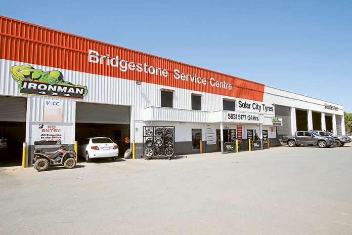 KEEP COOL AND DRIVE ON… Bridgestone Shepparton/Solar City Tyre Service is fully equipped to keep you and your passengers cool in the car this summer. Photo: Katelyn Morse.