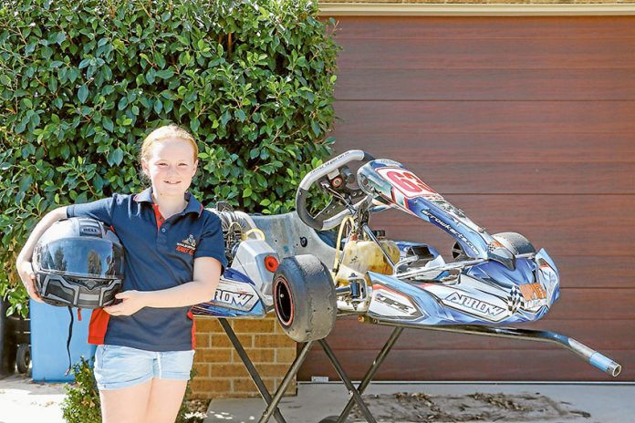 SPORT-Cedar-Opie-grid-kid A BIG SURPRISE… Local resident Cedah Opie has been lucky enough to be selected to be one of 59 who will be taking on the grid at the upcoming Grand Prix as a Grid Kid. Photo: Katelyn Morse.