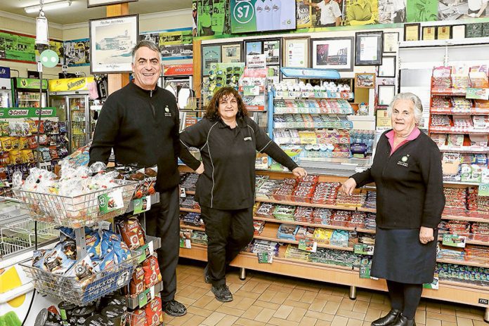 SPECIALISED, INDIVIDUALISED SERVICE… From left, Pat & Tina’s BP Service Station owners, Joe Di Conza, Angela Di Conza and Tina Di Conza are committed to continuing their exceptional service. Photo: Alicia Niglia.