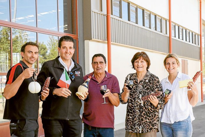 CELEBRATION OF CULTURE… From left, Shepparton Italian Festa committee members, Vince Sicali, Vince Tassoni, president, Vince Sagoleo, committee members, Melena Martino and Melisha Iaria. (Absent), committee member, Joseph Iaria. Photo: Katelyn Morse.