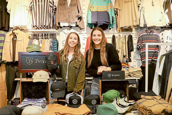 ADV---Auski RUG UP WITH A RAD RANGE… Auski Shepparton buyer, Rachel Morland and visual merchandiser, Georgia Braybon are excited to be stocking a huge range of winter warmers in all the leading legacy brands. Photo: Katelyn Morse.