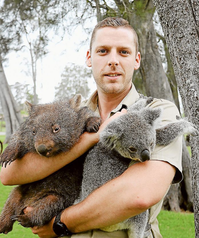 NEW GENERAL MANAGER… Kyabram Fauna Park has a new general manager, Lachlan Gordon, who comes with a great deal of experience that will help move the park into the future. Photo: Supplied.