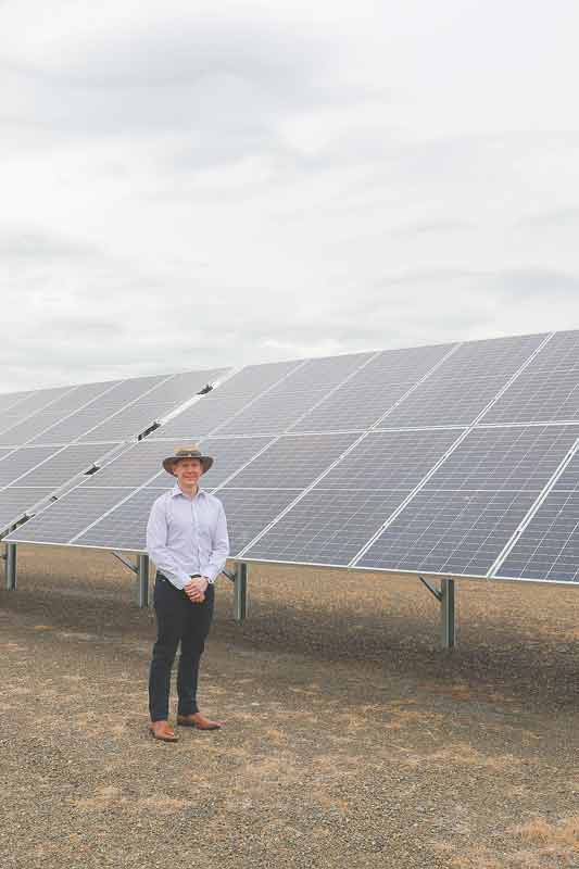 RACING TO A CLEANER, GREENER WORLD... Dr Steve Capewell, managing director of Goulburn Valley Water, says that emerging technologies will revolutionise the race to net-zero. Photo: Deanne Jeffers