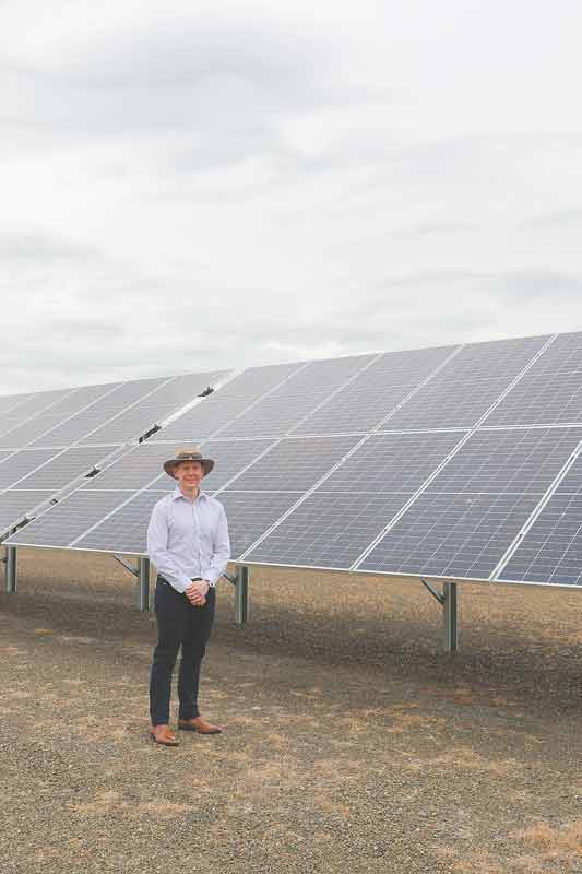 ED---GV-WATER-1 RACING TO A CLEANER, GREENER WORLD... Dr Steve Capewell, managing director of Goulburn Valley Water, says that emerging technologies will revolutionise the race to net-zero. Photo: Deanne Jeffers