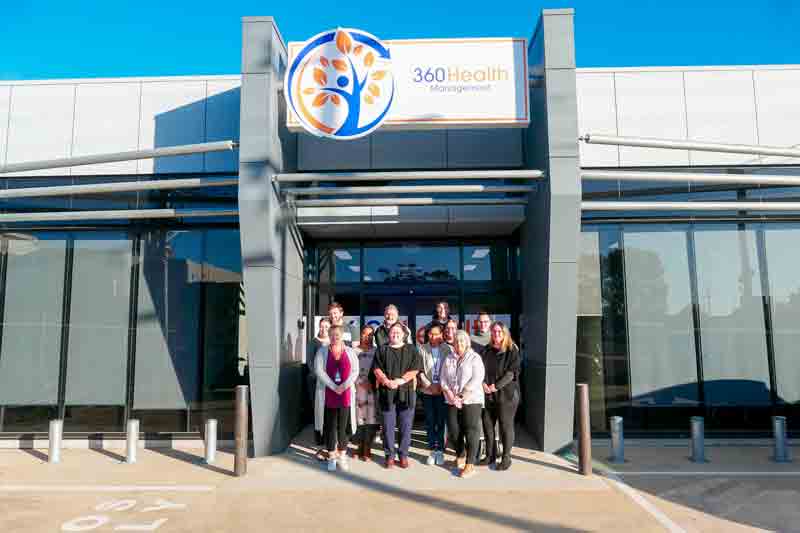 HERE TO HELP... Meet the team at 360 Health Management, who offer a suite of personalised services to NDIS clients. Photo: Deanne Jeffers.