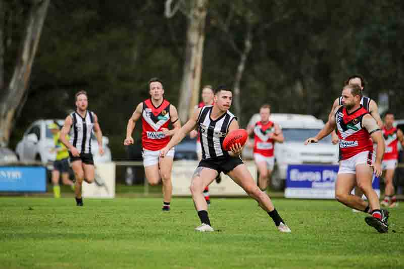 GREAT GAME...Euroa v Benalla game. Photo: Jenny Jager and Matthew Mills
