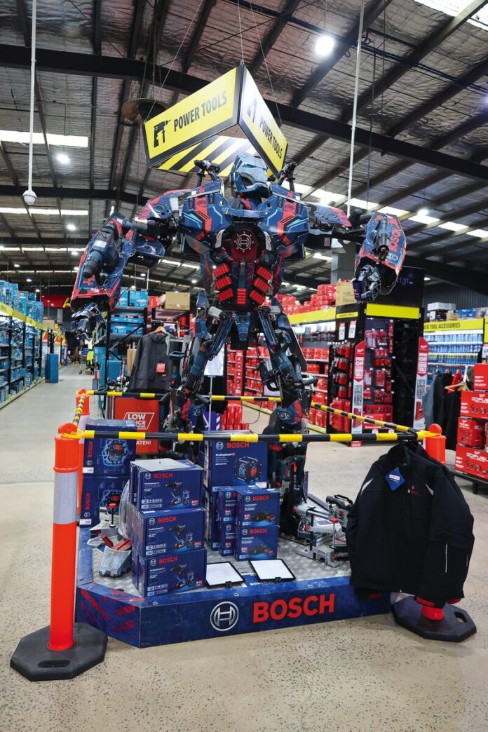 POWER UP... With the three-day Bosch Bonus Bucks Event on Thursday to Saturday at Total Tools Shepparton. Photo: Kelly Carmody.