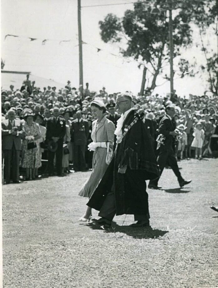 REMEMBERING HER SERVICE... Following the passing of Her Majesty Queen Elizabeth II, people around the world are in mourning and tributes are flying in for the beloved head of state. Photo: Lost Shepparton Society/Shepparton Heritage Centre