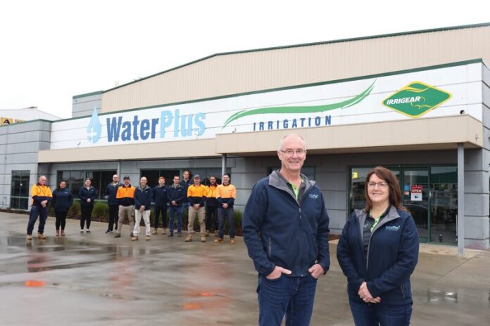 029A7450_31977 EXPERTISE AND INNOVATION...Water Plus Irrigation's directors Andrew Ratten and Julie-Anne Gee lead an exceptionally skilled team. Photo:Kelly Carmody