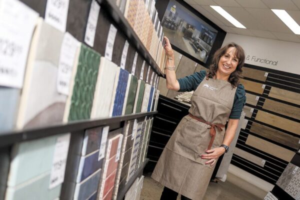 READY TO GO THE EXTRA MILE... National Tiles and Carpet Call Floor centre manager, Caroline Mohi and her experienced team can assist you with all your flooring and wall covering needs. Photo: Kelly Carmody