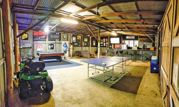 MAN CAVE ENTHUSIASTS… Send us your man cave images to inspire others. Photo: Kelly Carmody