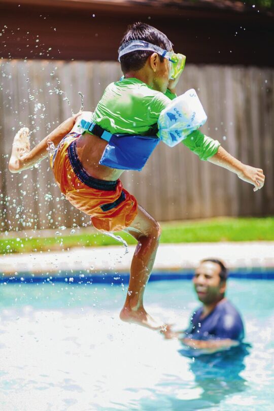 NO FUN WITHOUT SAFETY... Pool safety measures are, and always will be, key to summer fun. Photo: Supplied