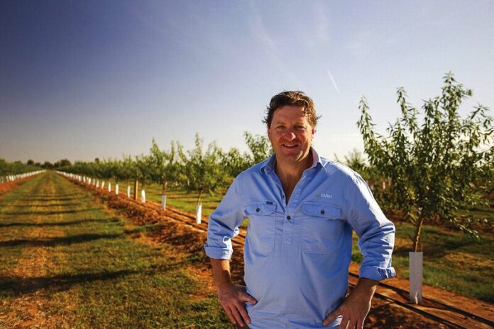 TRANSFORMING AGRICULTURE...One of the nation's leading farmland investor, developer and managers, goFARM Australia, is transforming agriculture in the Goulburn Murray Irrigation District. The Australian owned business specialises in large scale projects that improve the productivity and profitability of its farming systems. Co-founder and managing director, Liam Lenaghan, is excited for the future of goFARM in our region. Photo: Supplied