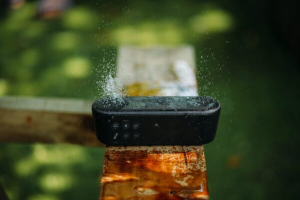 TECH ON DECK... Hardy outdoor entertainment devices can level up your exterior entertaining areas, bringing music, light and projections to your next party or sleepover. Photo: Supplied