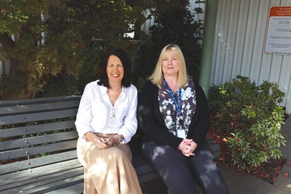 HELPING LOCAL BUSINESSES SUCCEED… The Greater Shepparton Business Centre provides a range of comprehensive support services including training, workshops and mentoring to entrepreneurs and business ventures. Administration officer Debbie Guy and administration officer/business development co-ordinator Lisa Knight. Photo: Stephanie Holliday