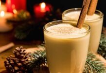 Spiked eggnog