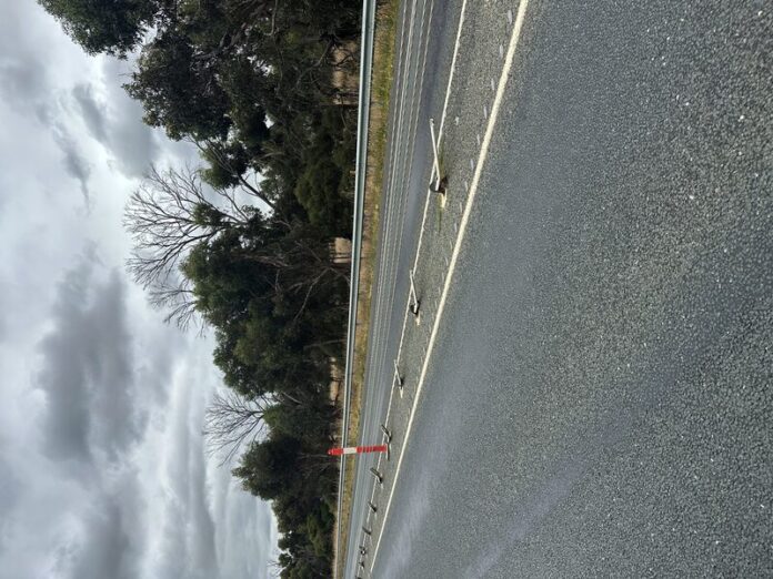 MidlandHwyMooroopna5_63048 DISREPAIR... Member for Northern Victoria Wendy Lovell is urging the State Government to act on damaged wire rope safety barriers. She said the tragic loss of life on Friday highlights the danger of delaying maintenance and repairs. Photo: Supplied