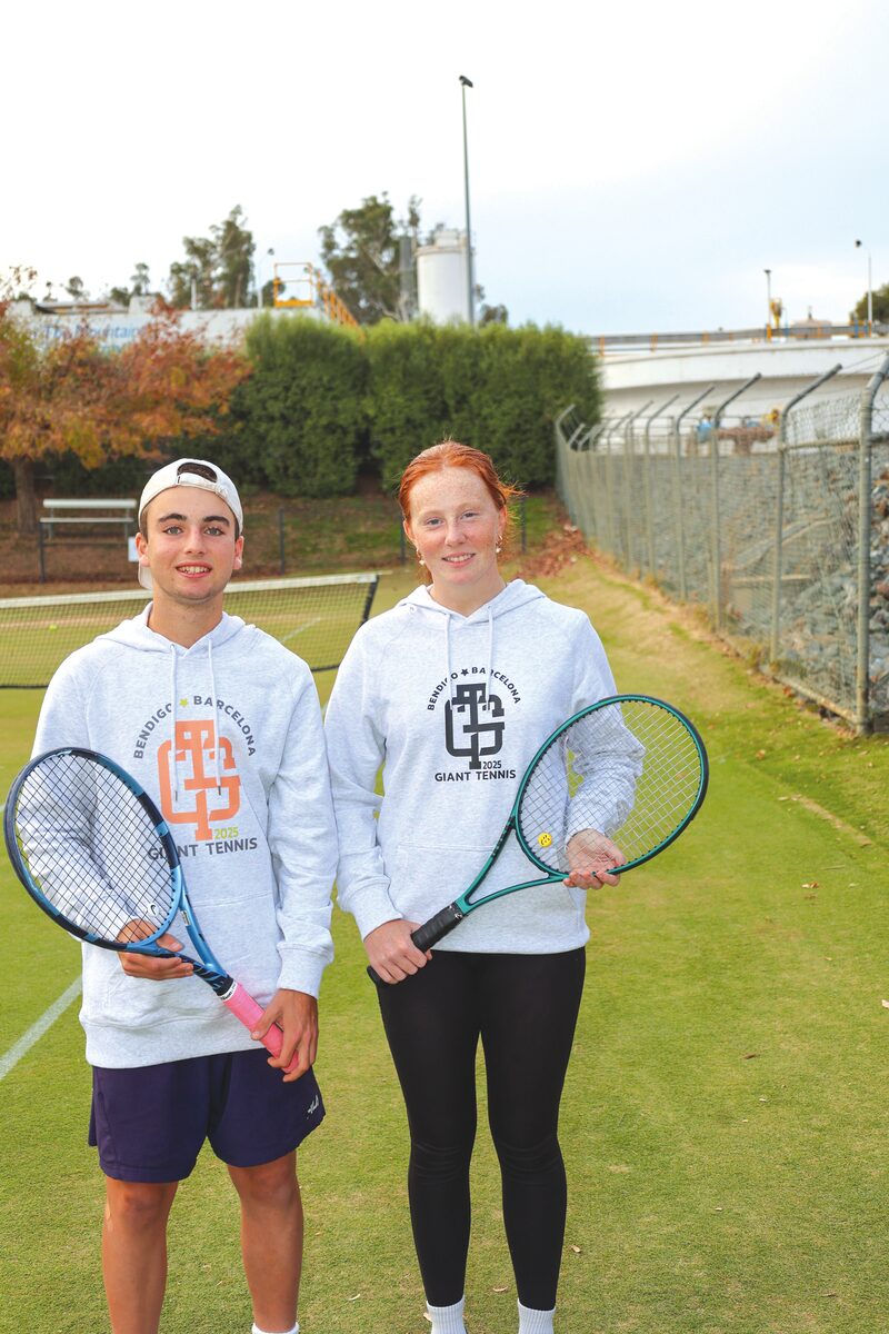Barcelona beckons for two local tennis aces - The Shepparton Adviser