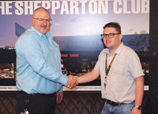 Listening for a charity raffle