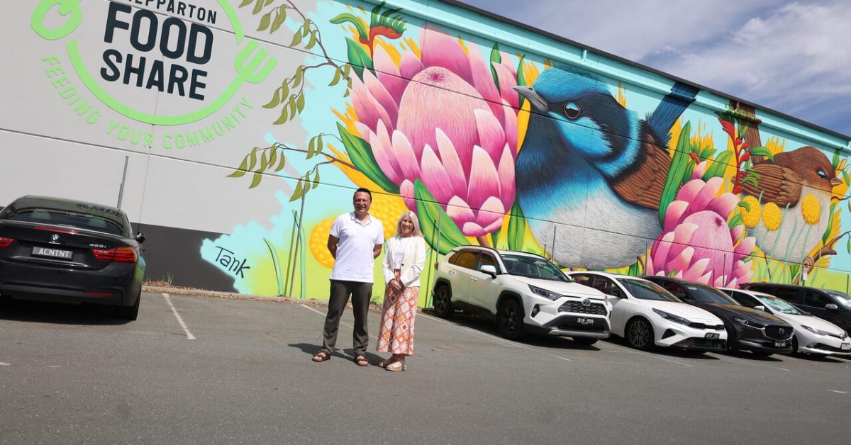 Fresh faces and paint at Foodshare - The Shepparton Adviser