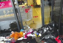 Charity clothing bin theft