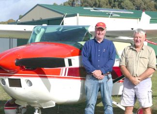 From Wahring to the west: