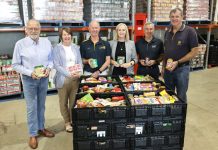 Rotary volunteers fuel major donation for food relief