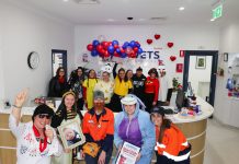 Big hearts supporting little hearts