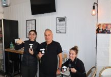 Shots of generosity for hungry people