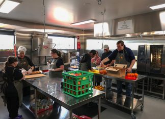 Accessing Foodshare’s new kitchen