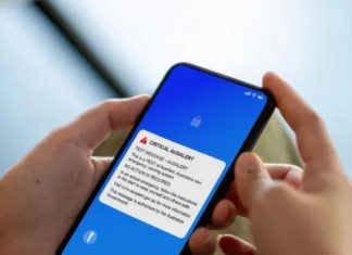 Mobile phone safety alarm