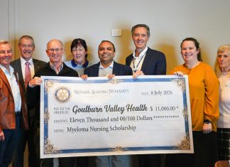 Rotary clubs fund specialist blood cancer nursing scholarship