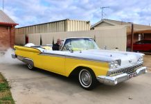 Two iconic Fords, one proud owner