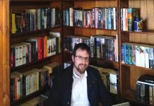 Local podcast talking books with authors around the world