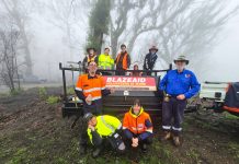 BlazeAid’s Longwood camp is on the move