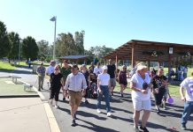 WE LISTEN mental health walk