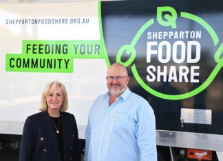 A charity of food to share